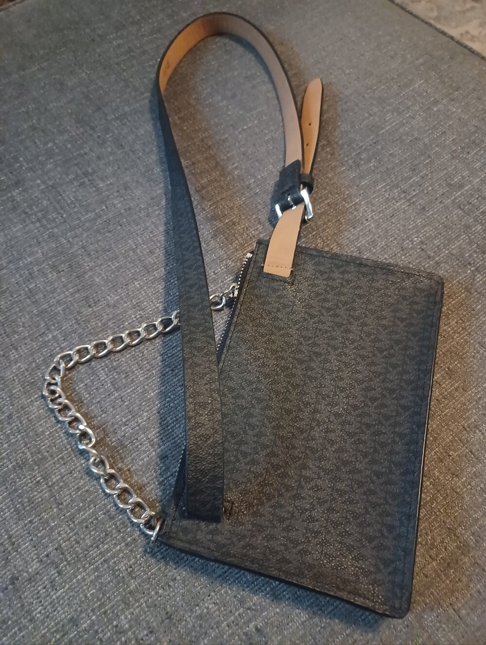 Michael Korrs Black Waist Bag
